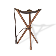 Load image into Gallery viewer, Deerskinn Tripod Stool