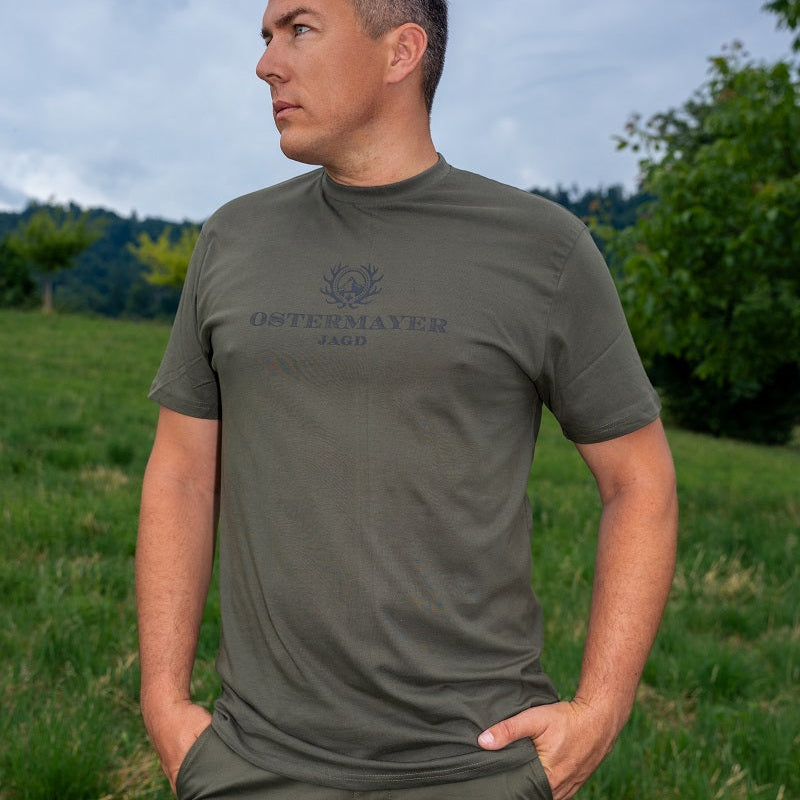 Logo T-Shirt oliv